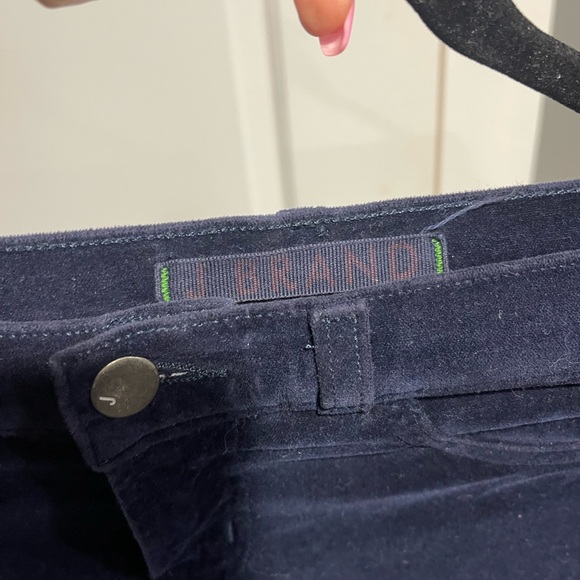 Navy blue velvet j brand 26 - Picture 3 of 4